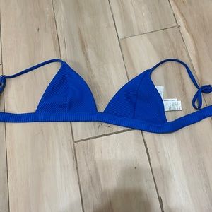 Hollister Blue Triangle Bikini
